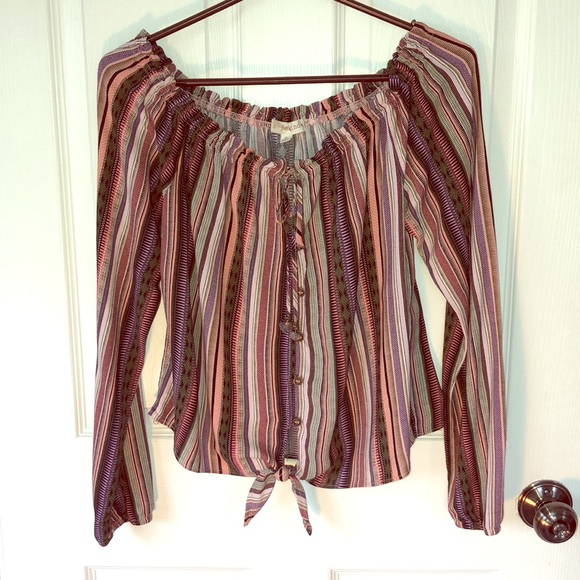 Rewind Tops - Rewind long sleeve crop top